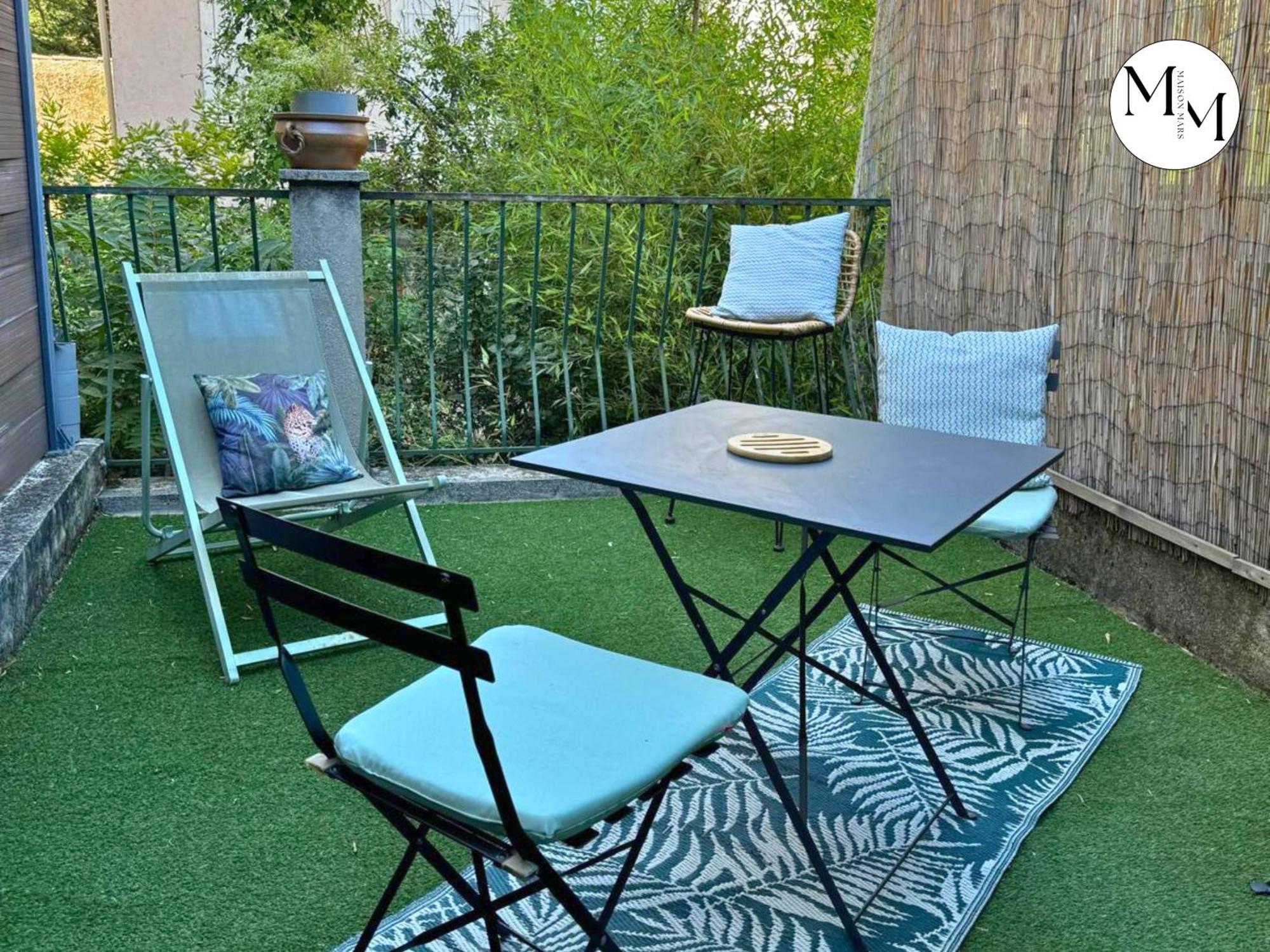 Studio Deco Blancarde 2-3 Pers Terrasse Parking Clim Marselha Exterior foto